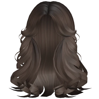 Curly Wavy Cute Hair (Brown)