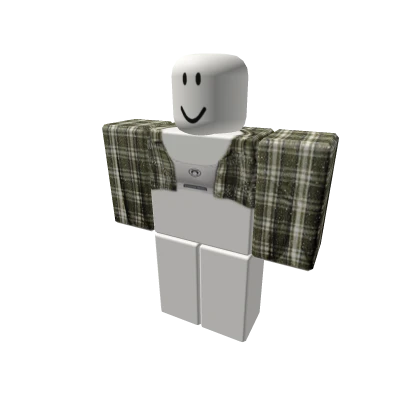 flannel w marine serre top
