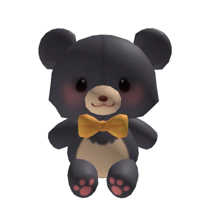 Cute Black Bear Buddy