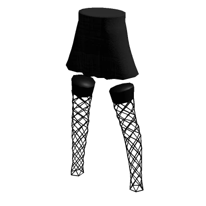 ✅ Cute Black skirt w net emo goth spooky halloween