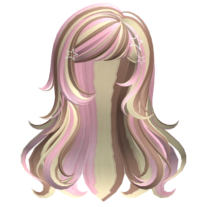 Fluffy Anime Flowy Hair (Neapolitan)