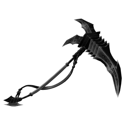 Empyrean Silver Onyx Scythe