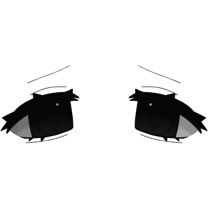 (๑ ╥ ‸ ҂˶) tired moe worried sad eyes