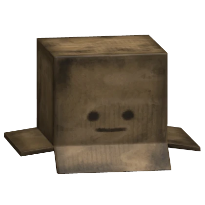 Grunge Dirty Cardboard Hat