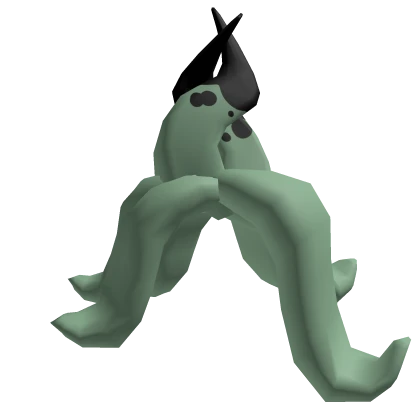 Inky Strawberry Leaf Hair