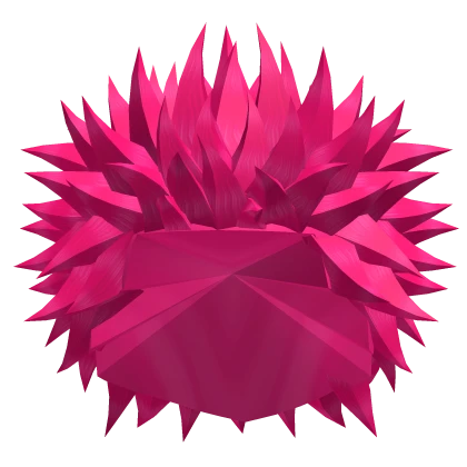 Hot Pink Punk Spikey Anime Boy Hair