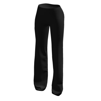 Black Flared Pants