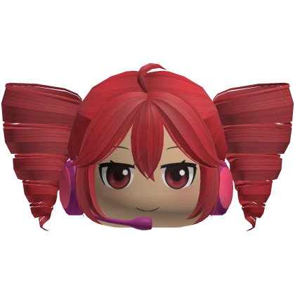 Kasane Teto Head Insane Headphones 