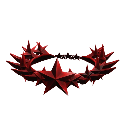 Crimson Spiky Crown  /HZ8VJHBe (Free)
