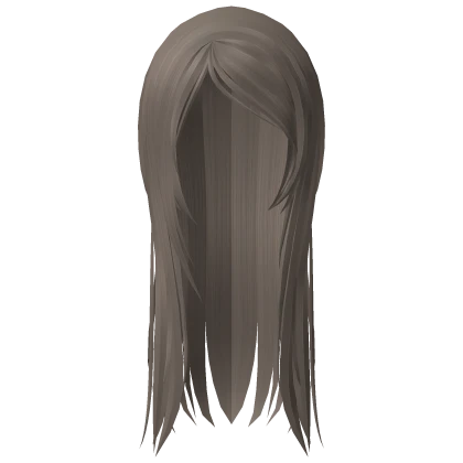 long wispy straight emo vampire hair ash blonde