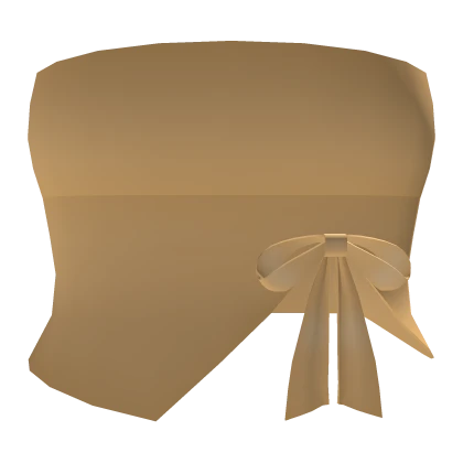 ♡ orange summer dress top w bow 