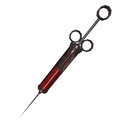 Dirty Horror Nurse Syringe Back 