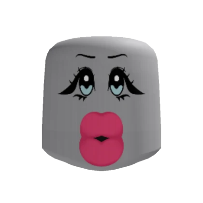 Dramatic Botched Pink Lips Gaze