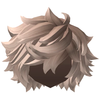 Fluffy Curly Blonde Hollow Hair