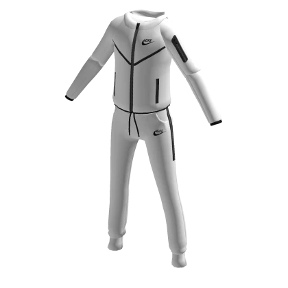 Offical Nike Tech Fleece White