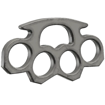 [R6] Holdable Silver Knuckles RIGHT