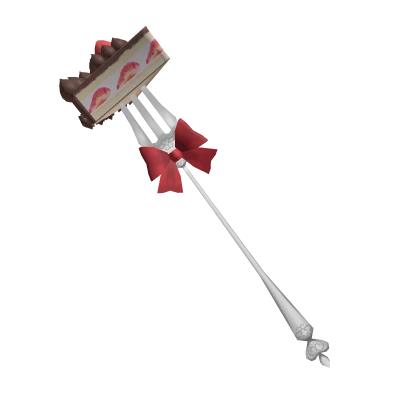 Cake on Fork (Chocolate)