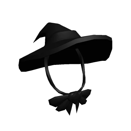 Black Tied WItch Hat