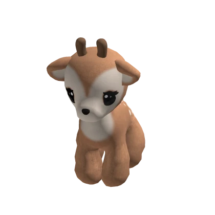 ♡ deer fawn plushie (holdable)