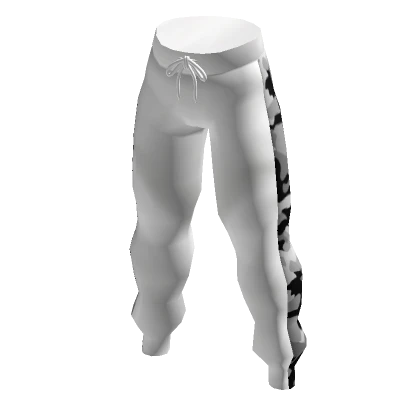 White Camo Sweatpants