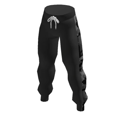 Black Camo Sweatpants