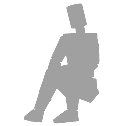 ♡ nervous shy sitting idle