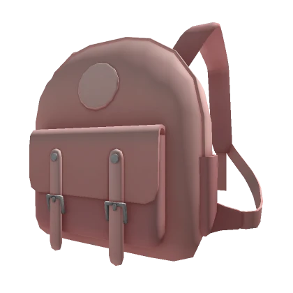 Minimalist Pink Backpack