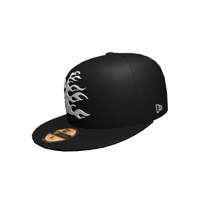 Sideway Black Hellstar Fitted Cap