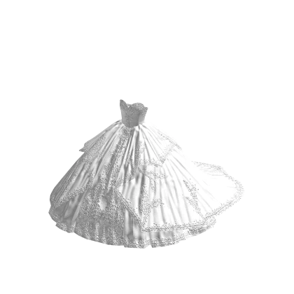 ♾️ White Royal princess gown
