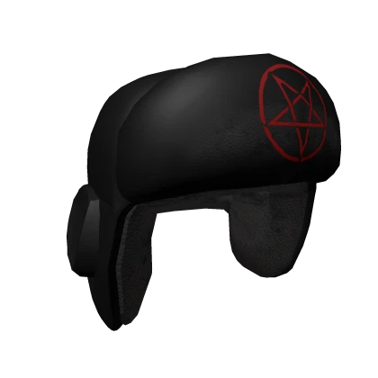 Russian Ushanka with Red pentagram 