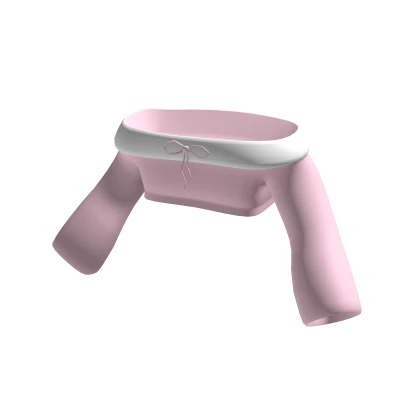 Cute Oversized Off Shoulder Sweater W Bow In Pink