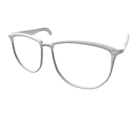 White everyday glasses