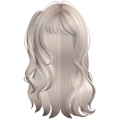 long half side pigtails shoujo hairstyle white