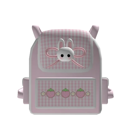 ♡ StrawBunny Backpack 1.0