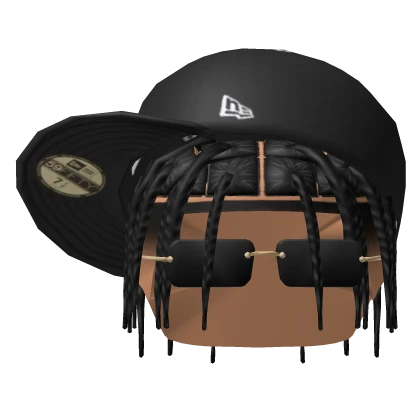 Braids w/ Cap & Cartier Shades