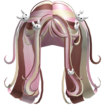 Dolly Bunny Neapolitan Pigtails