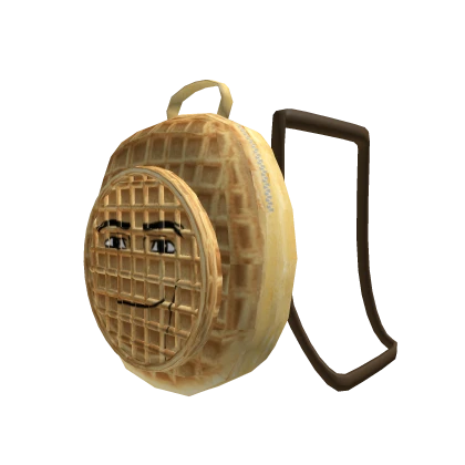 Man Face Waffle Backpack