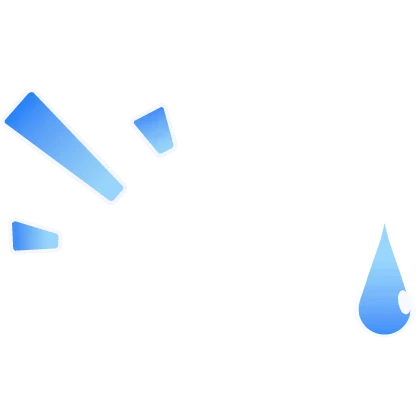 Anime Nervous Sweat Drop