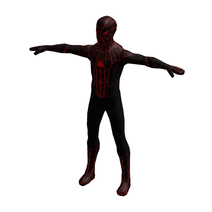 Black & Red Spiderman Suit