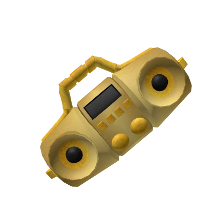 ( Code: GBOX ) Gold Boombox