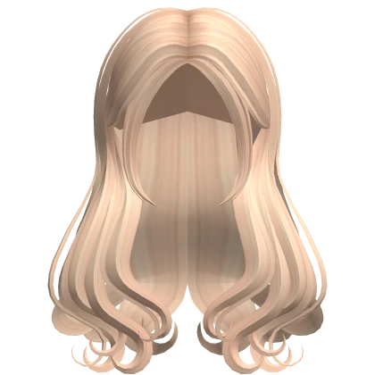 Long Preppy Swirly Hair (Blonde)