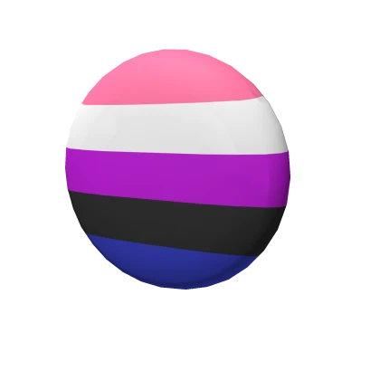 Gender Fluid Pride Pin
