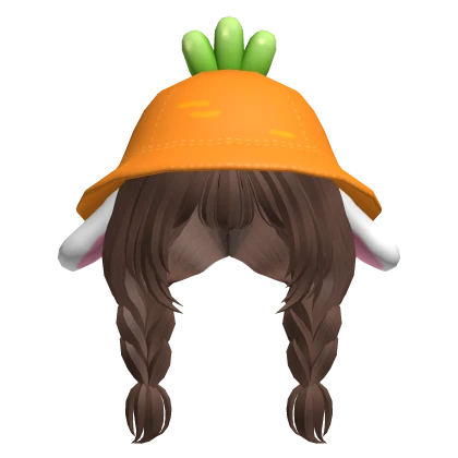 Carrot Bunny Pigtails 🥕