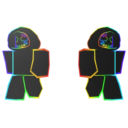 Rainbow Cartoony Minion (Front)