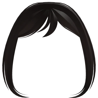 Anime Wispy Bangs in Dark Brown
