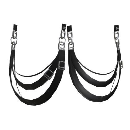 Black Stylish Suspenders