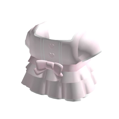 ꒰♡꒱ adorable pink baby doll dress top