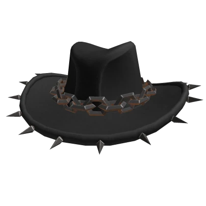 Cowboy Stetson with Chains