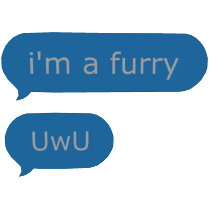 [🐾] I'm a Furry UwU sign