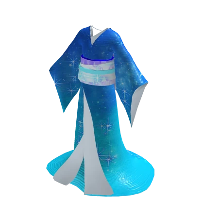 Kimono - Geisha Style - Shining water